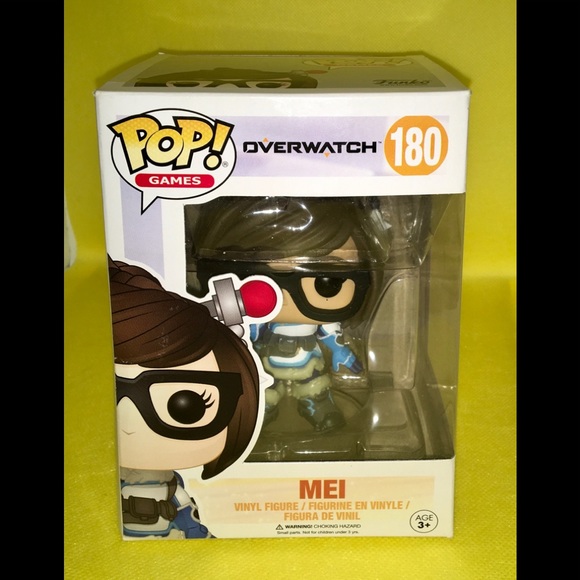 Funko Pop! (3)McCREE/#182 MEI/#180 &SYMMETRA/#179 Overwatch Vinyl Action…